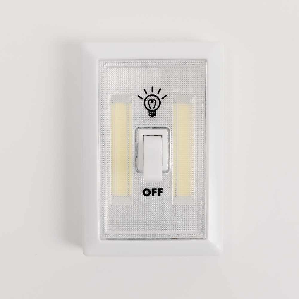 Light Switch with on and off markings, switched off